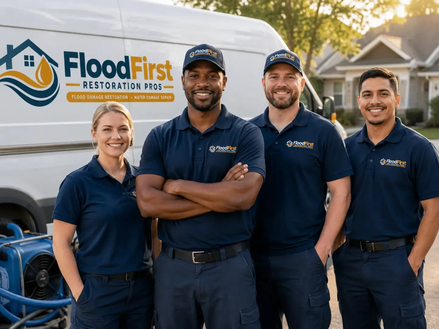 Flood Damage Restoration company in Tracys Landing, MD